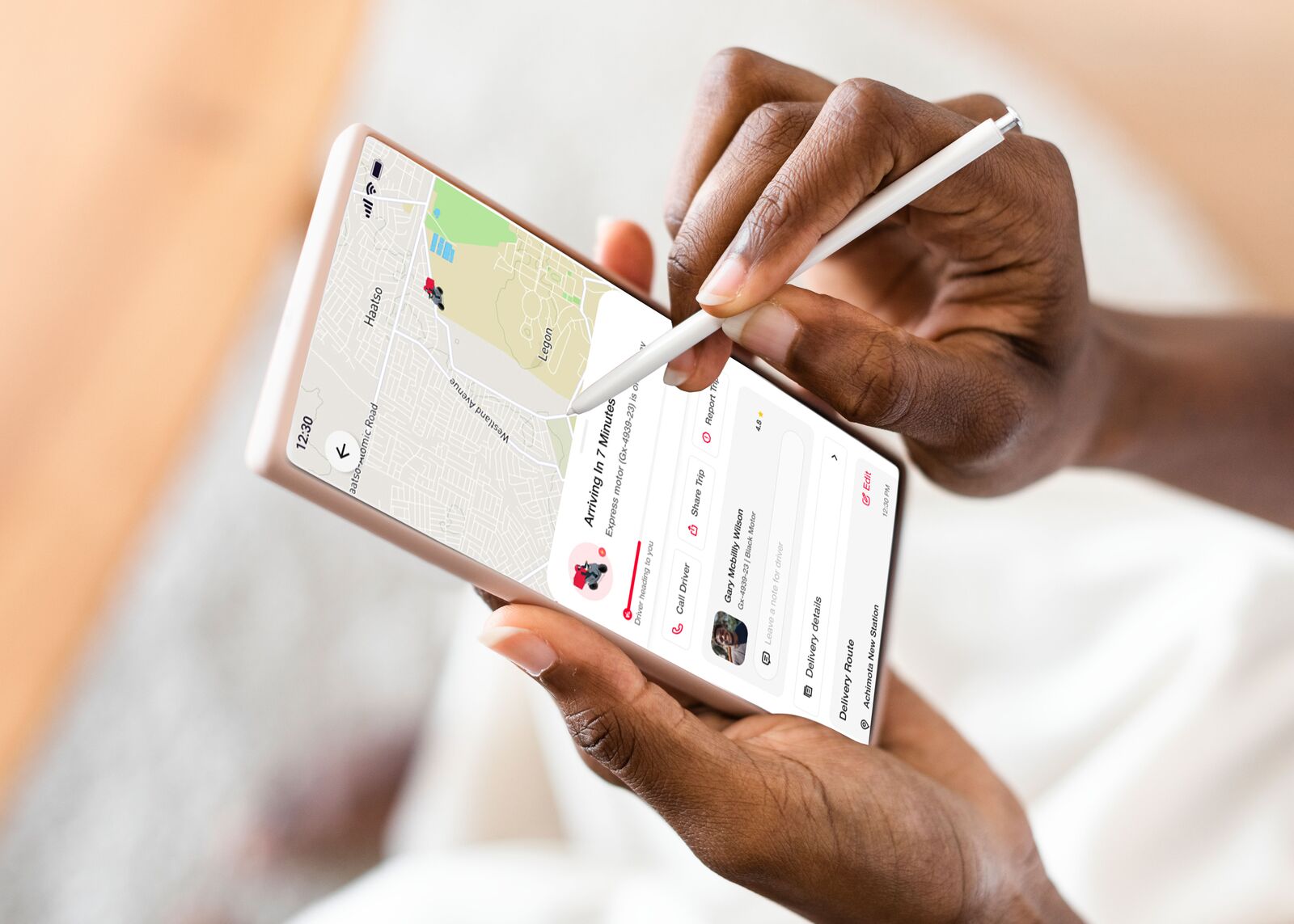 Track in real time