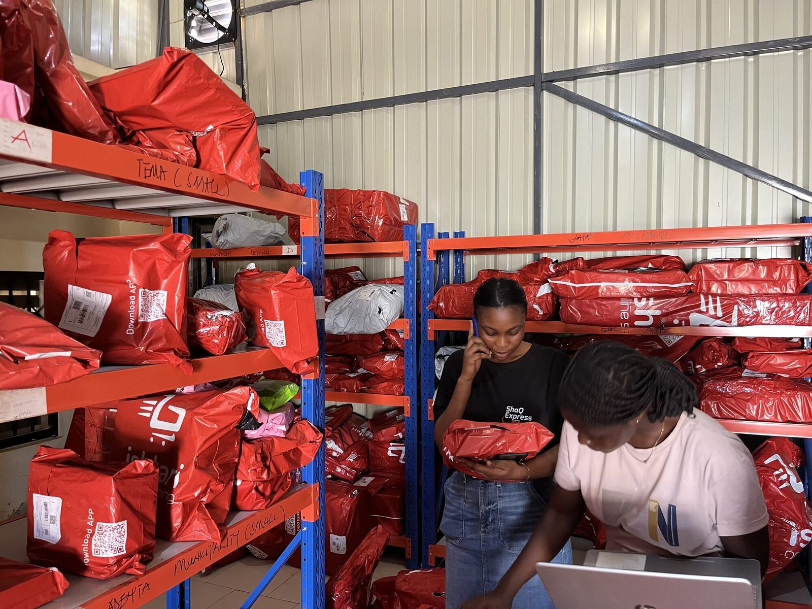 ShaQ Express fulfillment operation handling customer orders